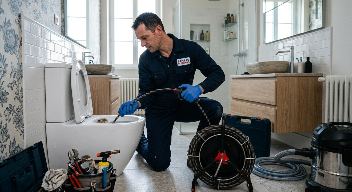 débouchage WC furet Drancy 93