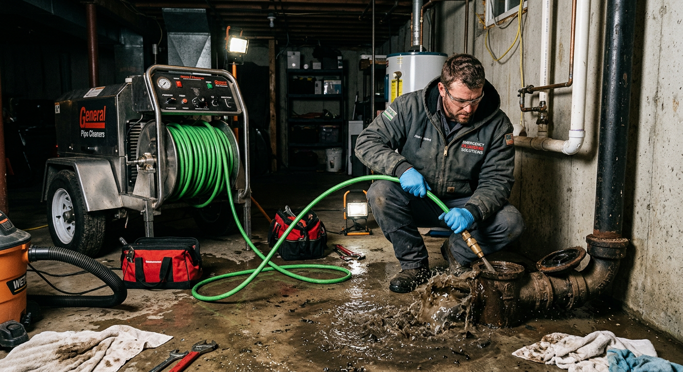 Débouchage urgence canalisation bouchée à Drancy 92