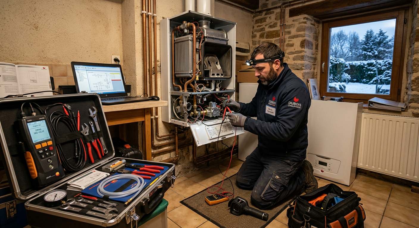 Dépannage urgence panne de chauffage chaudière à Drancy